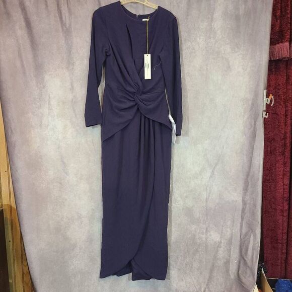 Dress the Population Boysenberry Cut-Out Dress Size Medium - Picture 2 of 7